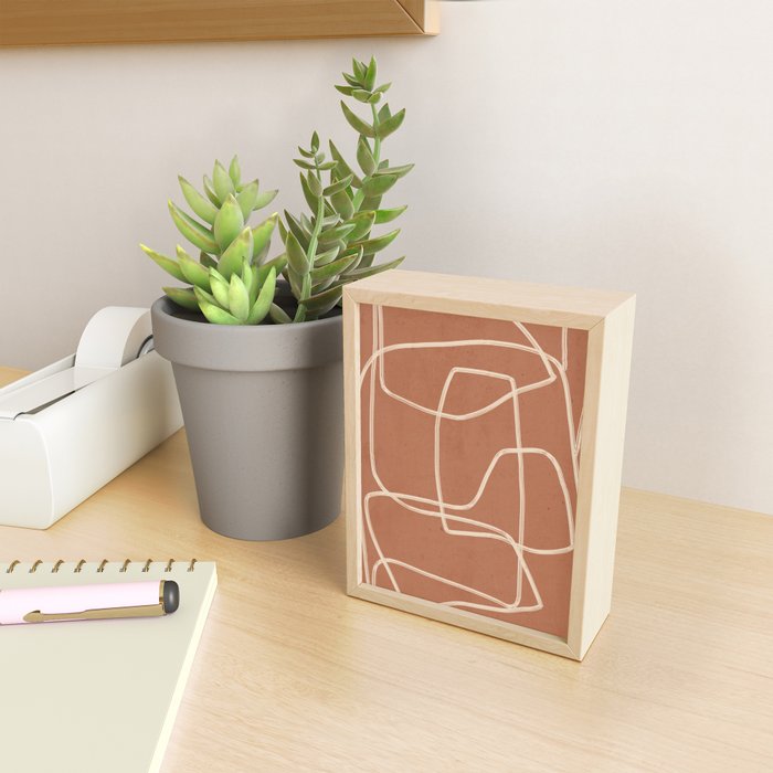 Abstract line art 22 Mini Art Print Gallery Image 2