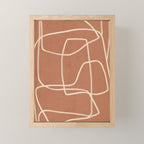 Abstract line art 22 Mini Art Print Gallery Image 1