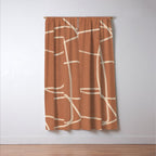 Abstract line art 22 Window Curtain Gallery Image 3