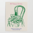 Al Fresco Dinner Kitchen Print Poster Gallery Image 4