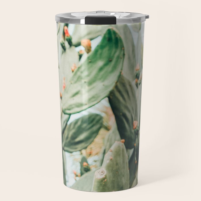 Pretty Cactus Travel Mug Gallery Image 1
