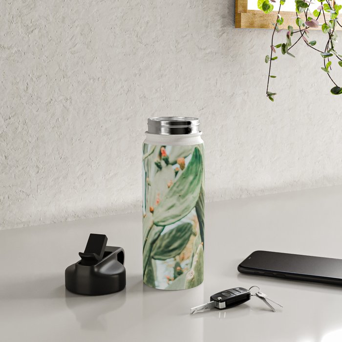 Pretty Cactus Water Bottle Gallery Image 4