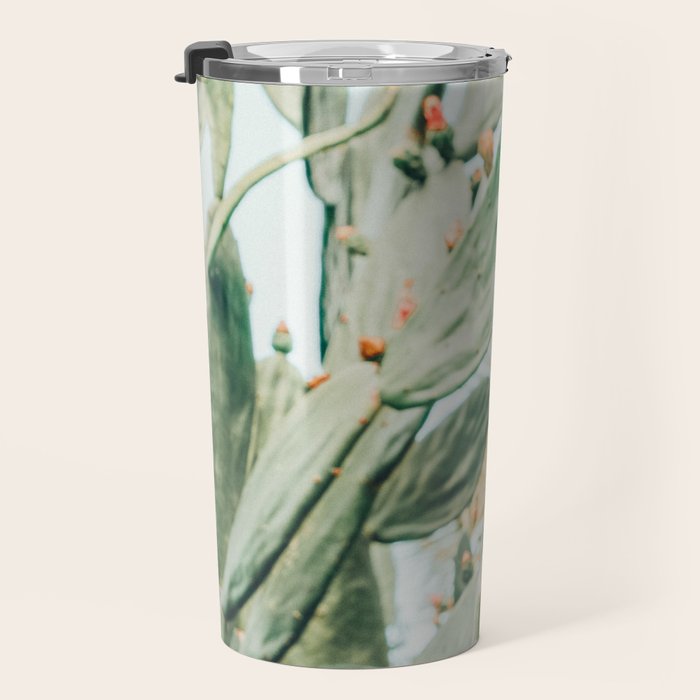 Pretty Cactus Travel Mug Gallery Image 3