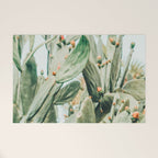 Pretty Cactus Welcome Mat Gallery Image 1