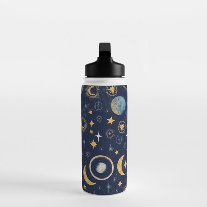 Starry night sky ABS 1 Water Bottle Gallery Image 3