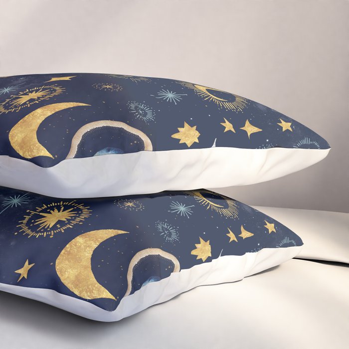 Starry night sky ABS 1 Pillow Sham Gallery Image 3