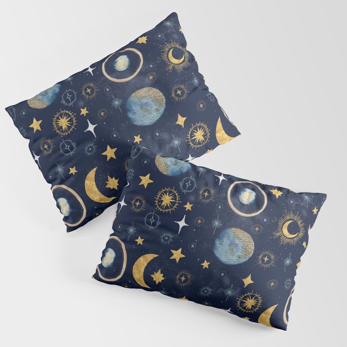 Starry night sky ABS 1 Pillow Sham Gallery Image 3