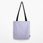 Modern Minimal Line Abstract V Tote Bag Gallery Image 2