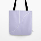Modern Minimal Line Abstract V Tote Bag Gallery Image 1