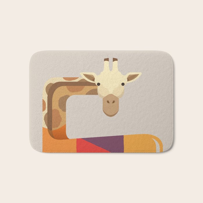 Giraffe Bath Mat Gallery Image 1