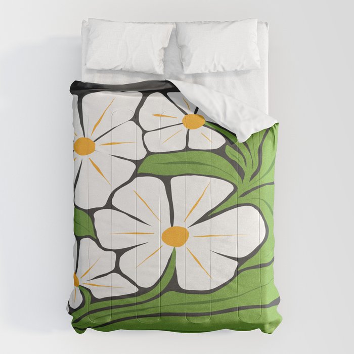 Trust the Process: Flower Market | Typography Edition 01 Comforter Gallery Image 6