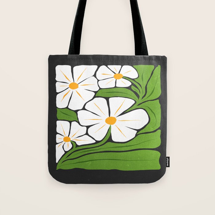 Trust the Process: Flower Market | Typography Edition 01 Tote Bag Gallery Image 1