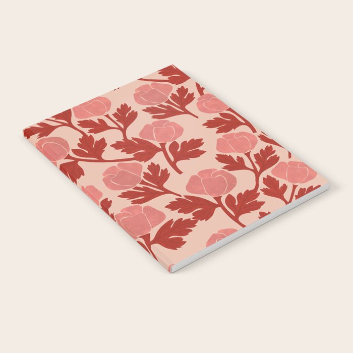 Vase of red roses collection Notebook Gallery Image 2