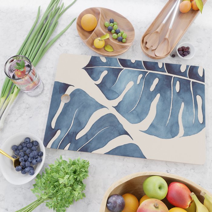 Blue Botanicals No. 2 Cutting Board Gallery Image 2