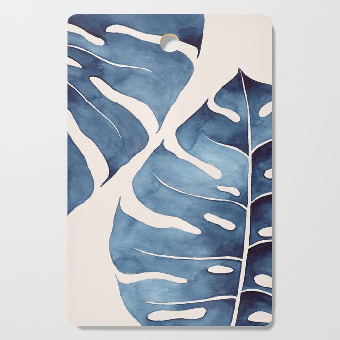 Blue Botanicals No. 2 Cutting Board Gallery Image 1