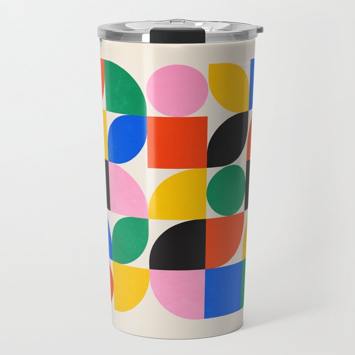 BAUHAUS 06: Exhibition 1923 | Mid Century Series  Travel Mug Gallery Image 1