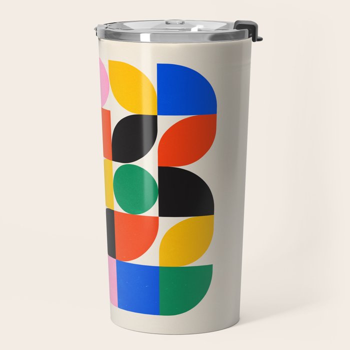 BAUHAUS 06: Exhibition 1923 | Mid Century Series  Travel Mug Gallery Image 2