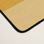 Geometric Lines Rainbow Abstract 11 in Mustard Yellow Gold Desk Mat Gallery Image 4