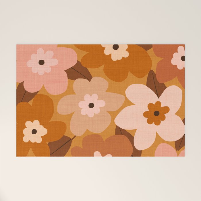 Blossom - bohemian Welcome Mat Gallery Image 1