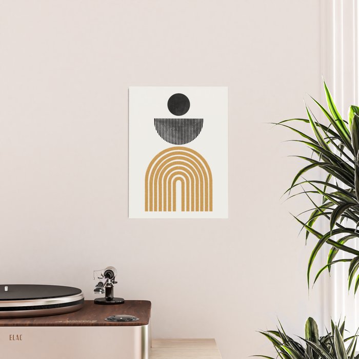 Rainbow and Moon Poster Gallery Image 2