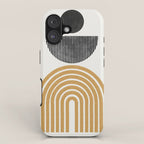 Rainbow and Moon iPhone Case Gallery Image 1