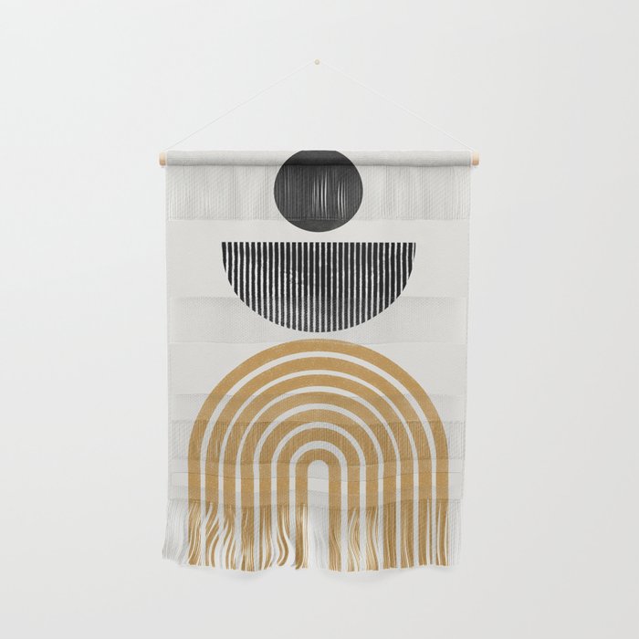 Rainbow and Moon Wall Hanging Gallery Image 1