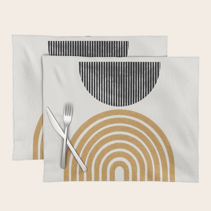 Rainbow and Moon Placemat Gallery Image 1