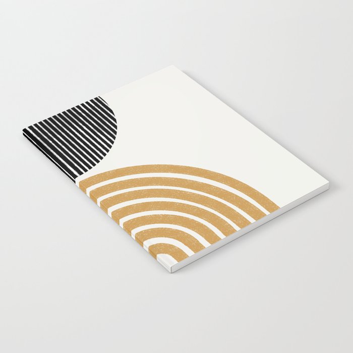 Rainbow and Moon Notebook Gallery Image 2