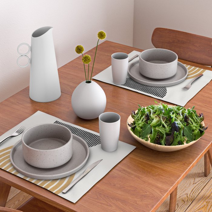 Rainbow and Moon Placemat Gallery Image 2