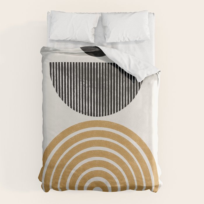 Rainbow and Moon Duvet Cover Gallery Image 1