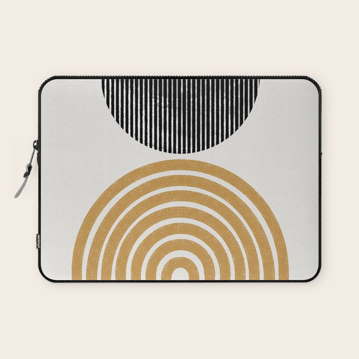 Rainbow and Moon Laptop Sleeve Gallery Image 1