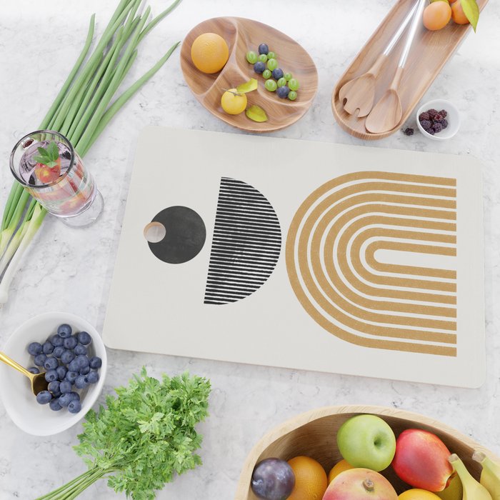Rainbow and Moon Cutting Board Gallery Image 2