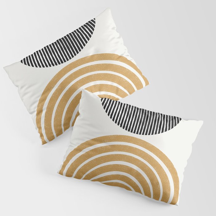 Rainbow and Moon Pillow Sham Gallery Image 3