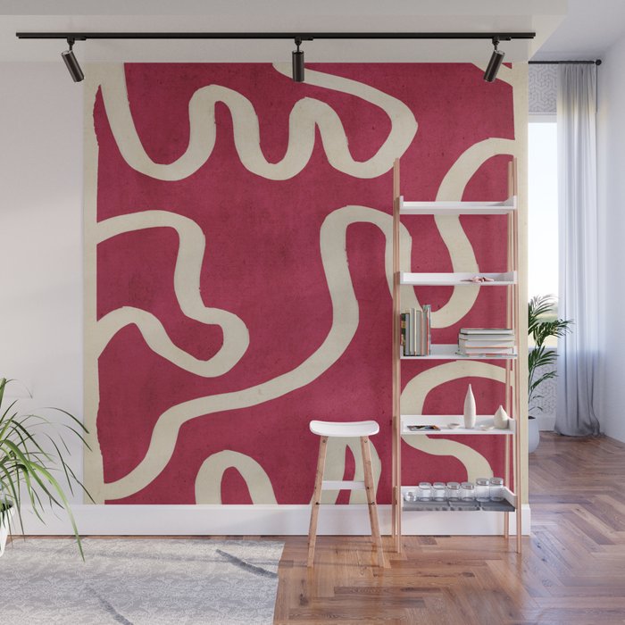 abstract minimal 65/2 Wall Mural Gallery Image 1