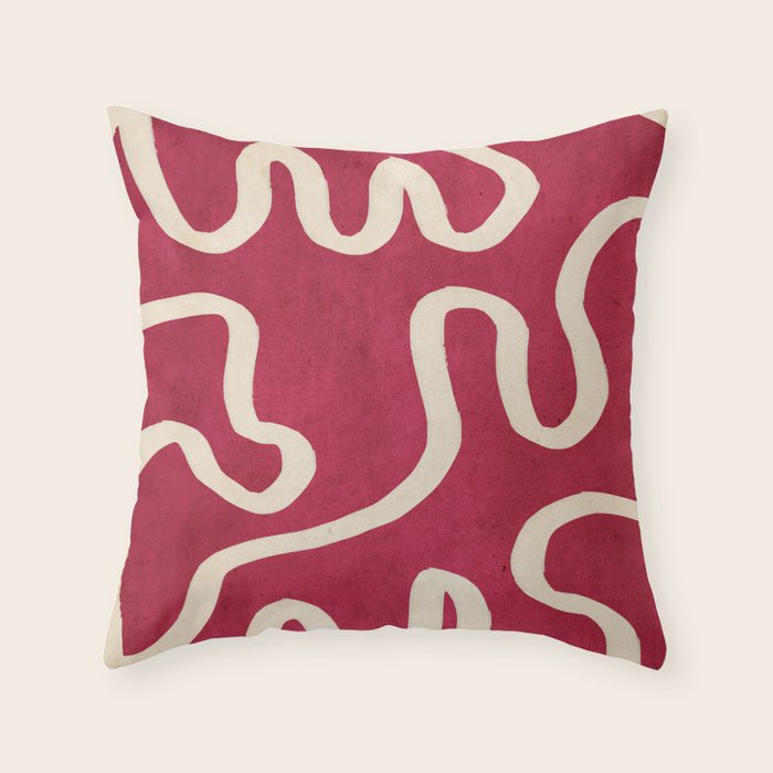 abstract minimal 65/2 Throw Pillow Gallery Image 6