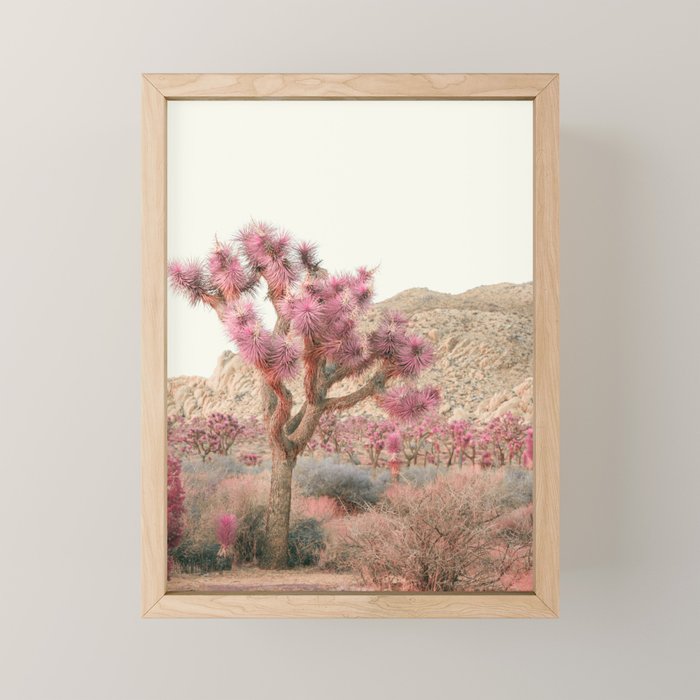 Surreal Desert #2 - Joshua Tree Nature Photography Mini Art Print Gallery Image 1