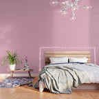 Blush Pink Solid Color Wallpaper Gallery Image 3