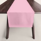 Blush Pink Solid Color Table Runner Gallery Image 1