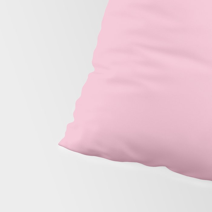 Blush Pink Solid Color Pillow Sham Gallery Image 4