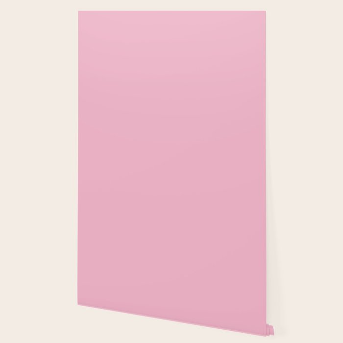 Blush Pink Solid Color Wallpaper Gallery Image 2