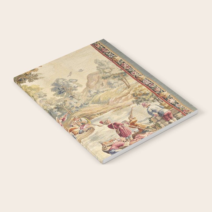 Antique Aubusson Louis XV French Tapestry Notebook Gallery Image 1