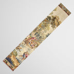 Antique Aubusson Louis XV French Tapestry Table Runner Gallery Image 3