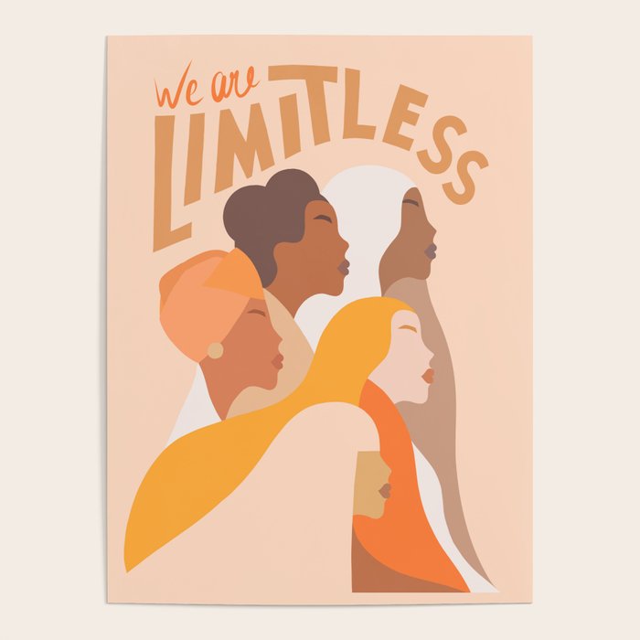 Girl Power - We are limitless  Poster Gallery Image 1