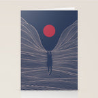 Cat Landscape 189 Stationery Card Gallery Image 2