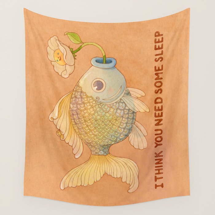 I Think You Need Some Sleep Wall Tapestry Gallery Image 4