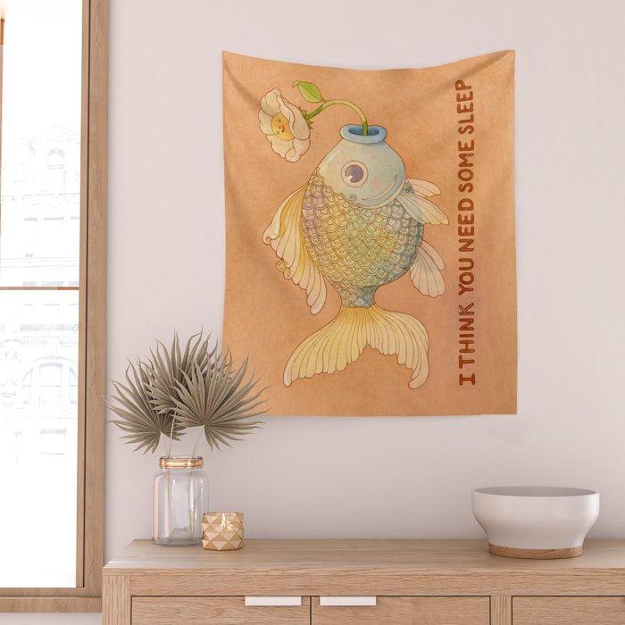 I Think You Need Some Sleep Wall Tapestry Gallery Image 2