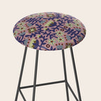 Playful Folk Floral Stool Gallery Image 2