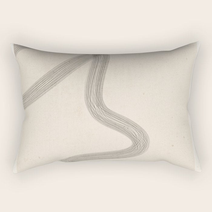 Minimal Abstract Art 19 Rectangular Pillow Gallery Image 1
