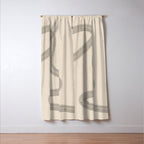Minimal Abstract Art 19 Window Curtain Gallery Image 3