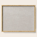 Cocoa Brown Tan Pinstripes Serving Tray Gallery Image 1